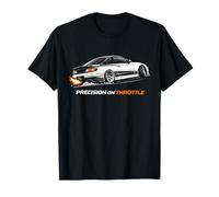 Precision on Throttle JDM Tee Drift Car Design Street Racer T-Shirt