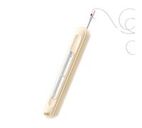 Precision Opener, Double Purpose Thread Cutter, Comfortable Sewing Trimmer, Handy Needle Threading Tool, for Dressmaking Handcraft Repairs Denim Alterations Cross 10.5x1.02x1.08cm