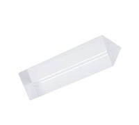 Precision Optical Glass Prism Suitable for Physics Teaching and Science Experiment 4 Inch Professional Multicolor