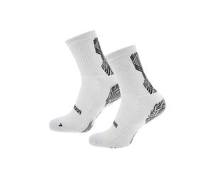Precision Origin.0 Grip Socks Junior 3-5 White/Black 3-5 White/Black