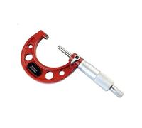 Precision Outside Micrometer Set 0 4 Inch (100mm) 4pcs Industrial Tools with Carbide Tips & Vernier Caliper (25 50mm) for Accurate Measurements