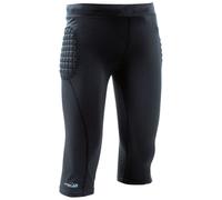 Precision Padded 3 4 Baselayer Goalkeeper Thermal Bottoms in Black | Size: Large Precision Black L