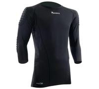 Precision Padded Baselayer Goalkeeper Long Sleeve Protective Jersey Black XS