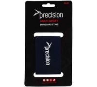 Precision Pair Navy Blue Shin Guard Stays - Secure Pads To Leg - Elastic Strap / Band
