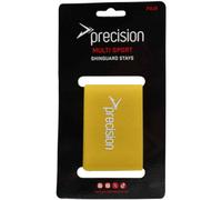 Precision Pair Yellow Shin Guard Stays - Secure Pads To Leg - Elastic Strap / Band