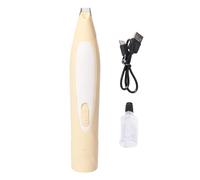 Precision Paw Hair Trimmer - Precision Paw Hair Trimmer for Dogs, Quiet and Noise- | With LED Auxiliary Lighting, Paw Pad Trimmer for Small Dogs & Cats, Ensures Well-Kept Paws, Durable ABS + Stain