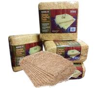 PRECISION PET Chicken Nesting Pads by Petmate - 13” x 13” Premium Chicken Bedding Fit Most Nesting Boxes - 10 Pack,Beige, Made in USA