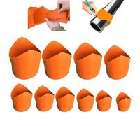 Precision Pipe Saddle Template Cutting Guide,Accurate Arc Edge Contour Tool for Pipe Fitting, Metal Fabrication, Welding & Insulation Cutting Kit