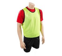 Precision Plain Mesh Training Bib in Yellow | Size: 10-14 Years Precision Yellow 10-14 Years