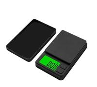 Precision Pocket Scale 1000g x 0.1g, Digital Gram Scale with Backlit LCD for Food and Jewelry, Portable Mini Travel Scale(2PCS 0.01g 500g)