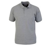 Precision Polo Shirt Absolute Apparel Mid Grey 5XL