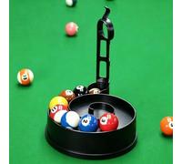 Precision Pool Ball Rack, 3D Printed Billiards Training Tool for Consistent Practice, Creates Perfect Triangle in Seconds, Portable Pool Table Accessories for Poolballs Lover