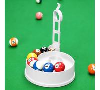 Precision Pool Ball Rack, 3D Printed Billiards Training Tool for Consistent Practice, Creates Perfect Triangle in Seconds, Portable Pool Table Accessories for Poolballs Lover