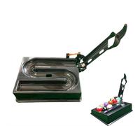 Precision Pool Ball Rack, 3D Printed Billiards Training Tool, Portable Practice Tool for Pool Table Accessories,Creates Perfect Triangle in Seconds,for Home and Club Practice (for 15ball)