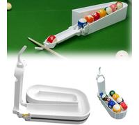 Precision Pool Ball Rack | Manual Billiards & Snooker Training Tool for Solo Practice | 15/9 Ball Fixed-Point Dispenser for Improving Accuracy & Cue Control | Professional Billiard Table Accessories
