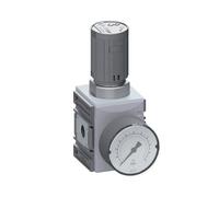 Precision Pressure Regulator for Manifold Assembly G1/4''&3/8'' 2500 l/min 0.5-8.0bar/7-116psi PA Futura 1