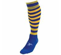 Precision Pro Hooped Football Socks in Royal | Size: 12-2 Precision Royal 12-2