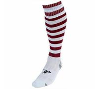 Precision Pro Hooped Football Socks in White | Size: 7-12 Precision White 7-12