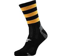 Precision Pro Hooped Gaa Mid Socks Junior Black/amber J12-2