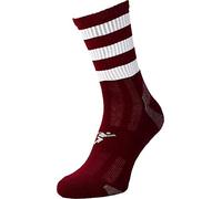 Precision Pro Hooped Gaa Mid Socks Junior Maroon/white J12-2