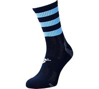 Precision Pro Hooped Gaa Mid Socks Navy/sky 7-11