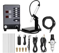 Precision Pulse Spot Welder, Welder for Permanent Jewelry, Permanent Jewelry Welder 60HZ Handheld Pulse Arc Welder CNC Spot Welding Machine for DIY Jewelry Repair Dental Hardware(110V)