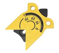 Precision Radius Gauge, Quick Check Ruler, Contour Measurement Template with Authentic Design, Accurate Measuring Tool, Handy Workshop with Compact Build, Tool for Machinist Carpenter