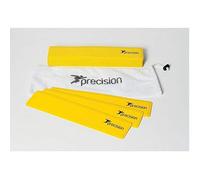 Precision Rubber Markers K-REY-TR328Y Rectangular - Yellow Set of 15