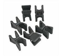 Precision Replacement Swivel Clips (Pack Of 6) Black (One Size)