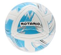 Precision Rotario FIFA Quality Match Football, 8 Panel Hybrid with Anli Campus Vimini 1.00mm textured PU, High Rebound Professional Ball, White Blue, Size 3