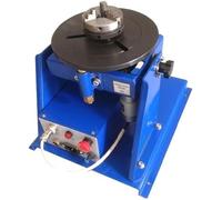 Precision Rotary Welding Positioner Turntable, 180mm, 0-90º, 10W, 10kg Load Capacity for Welding, Cutting, Grinding, Assembly & Testing - High Accuracy Tool