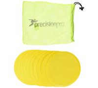 Precision Round Flat Marke Discs - Yellow, 21 cm
