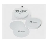 Precision Round Rubber Marker Discs (Pack Of 20) in White | Size: Large Precision White L