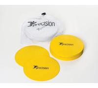 Precision Round Rubber Marker Discs 20 Units 20 Units Yellow 19.5 cm