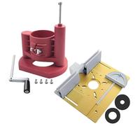 Precision Router Lift Router Table Insert Plate Wooden Router Aluminum Lifting Base Router Table Workbench