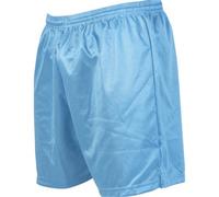 Precision S - Sky Blue Junior Sports Micro Stripe Training Shorts Bottoms - Gym Football