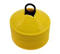 Precision Saucer Cones (Pack Of 50) in Yellow Precision Yellow