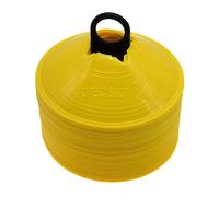 Precision Saucer Cones - Yellow (50pc)