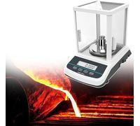 Precision Scale 0.001G, Digital Laboratory Analytical Balance 200G/300G/500G with RS232 Interface, Jewelry Scale for Accurate Weighing and Data Transfer