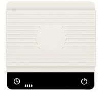 Precision Scale For Coffee Preparation With 0.1 g Sensitivity And Compatibility All Popular Brewing Devices (White)