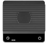 Precision Scale For Coffee Preparation With 0.1 g Sensitivity And Compatibility All Popular Brewing Devices (Black)