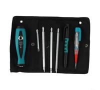Precision Screwdriver Set 40 Piece Repair Tool Kit with for cr-v Bits for Electronics Laptop Phone Watch Glasses DIY Home Improvement Blue Black Case
