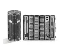 Precision Screwdriver Set Cylinder Organizing Case 128pcs in 1 Case S2 Alloy Steel HRC 56 Hardness Bits Space-Saving Roll-up Case Professional Toolset Magnetizing Bit Heads for Most Sizes (9906)