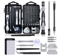 Precision Screwdriver Set Mini Kit: Bluvizo 122 in 1 Magnetic Small Repair Tool Kit with Torx Phillips Star for PC Computer Laptop Phone Switch Xbox PS5 MacBook iPad Electronics