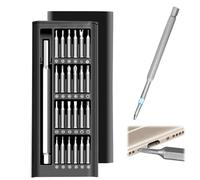 Precision Screwdriver Set, Professional 25-in-1 Mini Screwdriver Repair Tool Kit with Magnetic Drivers for Phone Laptop Glasses Watch Game Console Ring Doorbell Electronics Small Gadget Gift for Men