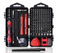 Precision Screwdriver Set, SHOWPIN 122 in 1 Computer Screwdriver Kit, Laptop Screwdriver Sets with 101 Magnetic Drill Bits, Electronics Tool Kit Compatible for Computer, Tablet, PC, iPhone, PS4 Repair