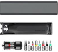Precision Screwdriver Set with Magnetic Bit, Manual Screwdriver with Pop-Up Storage Box, Handle Screwdriver, Repair Tool Kit for Furniture, Computers, Cameras, Toys, Home Appliance (8 in 1)