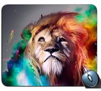 Precision seaming gaming mouse pad,Colorful Lion Pattern Customized Rectangle Non-Slip Rubber Mouse pad Gaming Mouse mats