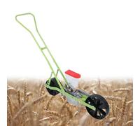 Precision Seeder Row Planter - Handheld 3-Line Walk-Behind Gardening Tool for Soybean, Peanut, Cotton, and Carrots - Adjustable Plant Spacing, Easy to Use