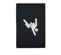 Precision Shin Guard Stays Pack of 2 in Black Precision Black